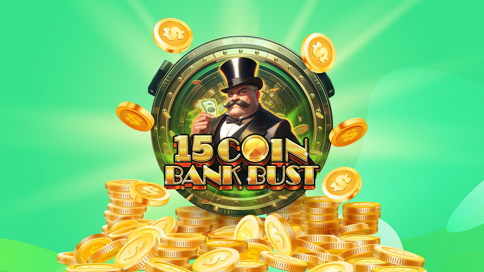15 Coin Bank Bust Slot Review